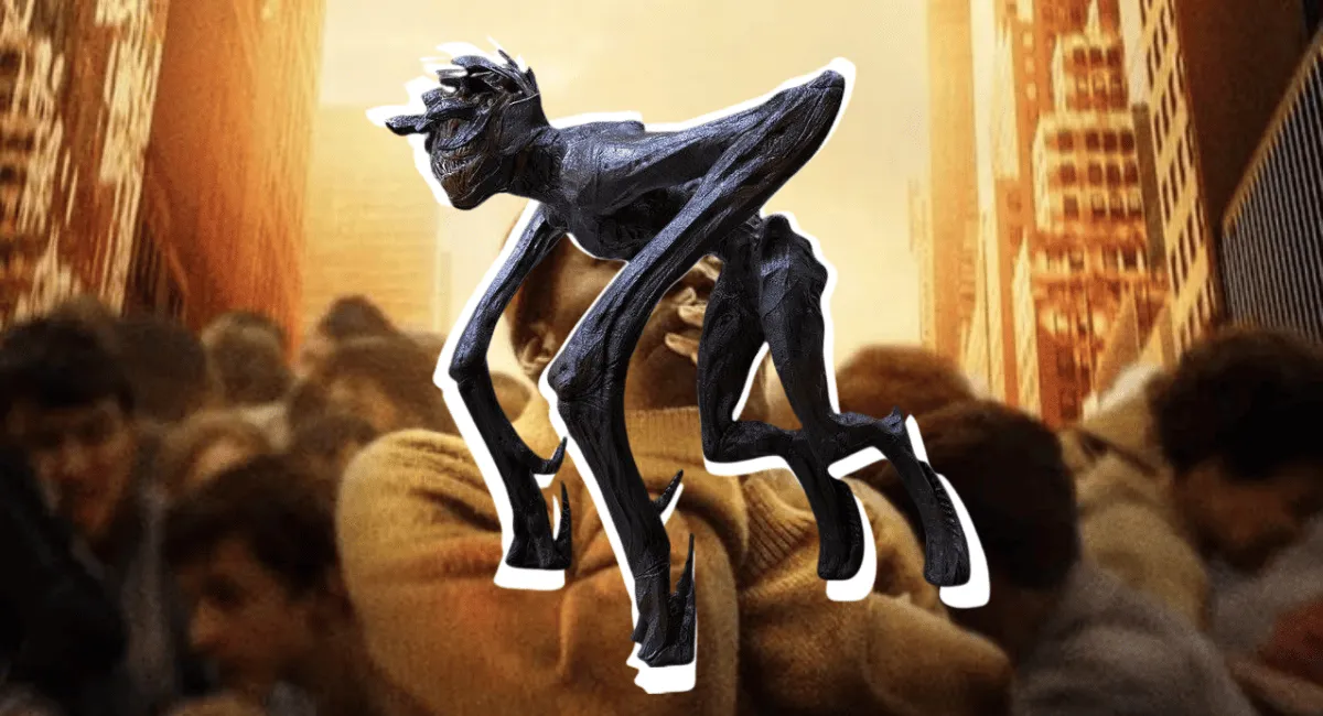 Os alienígenas de Um Lugar Silencioso: Dia 1